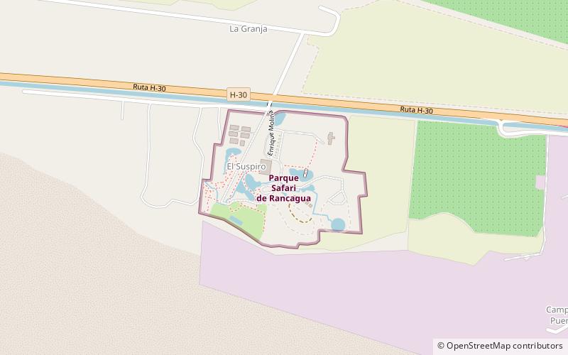 Parque Safari de Rancagua location map