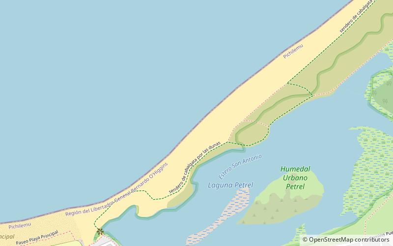 Petrel Lake location map