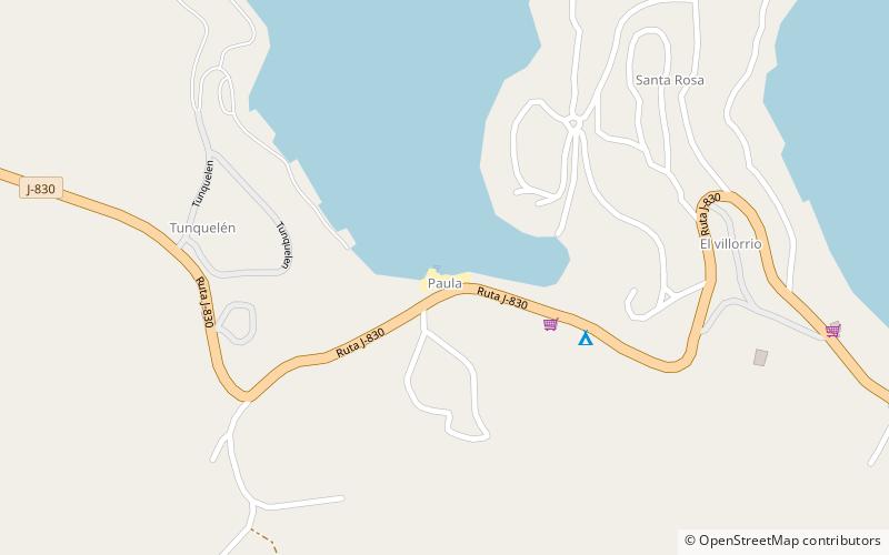 playa publica paula location map