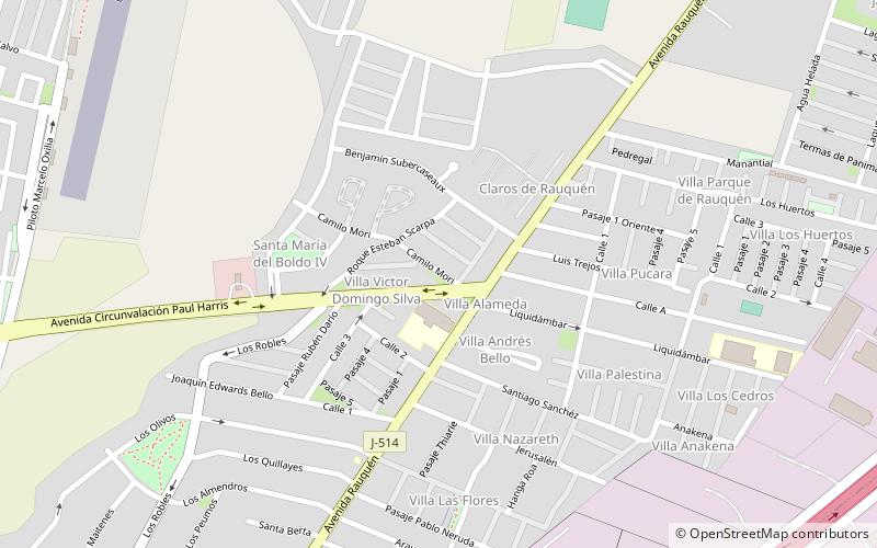rauquen curico location map