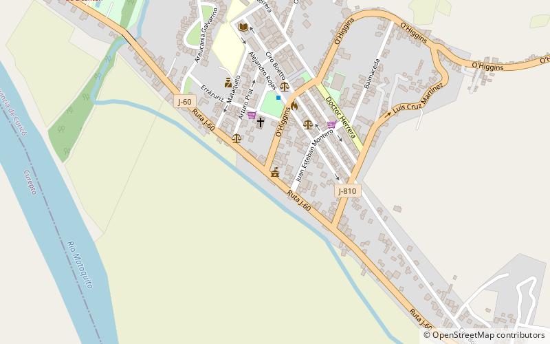 plaza de armas de licanten location map