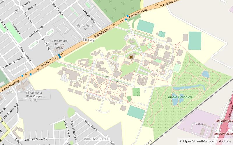 universite de talca location map