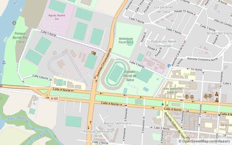 Estadio Fiscal de Talca location map
