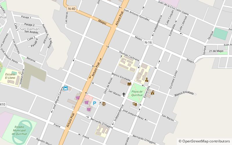 Quirihue location map