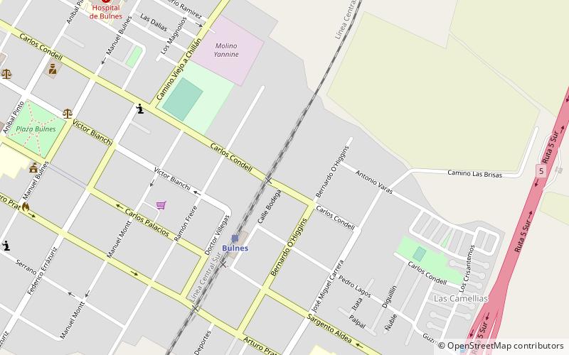 Bulnes location map