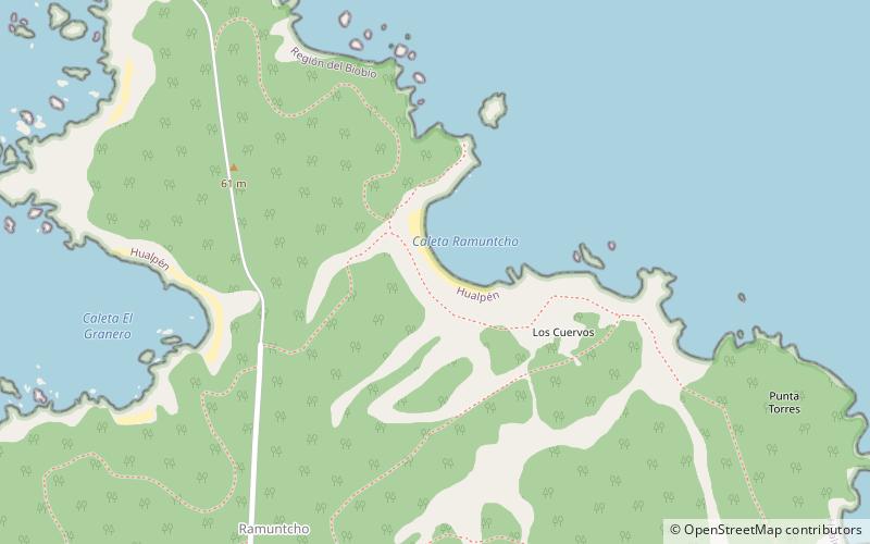 Playa Ramuntcho location map