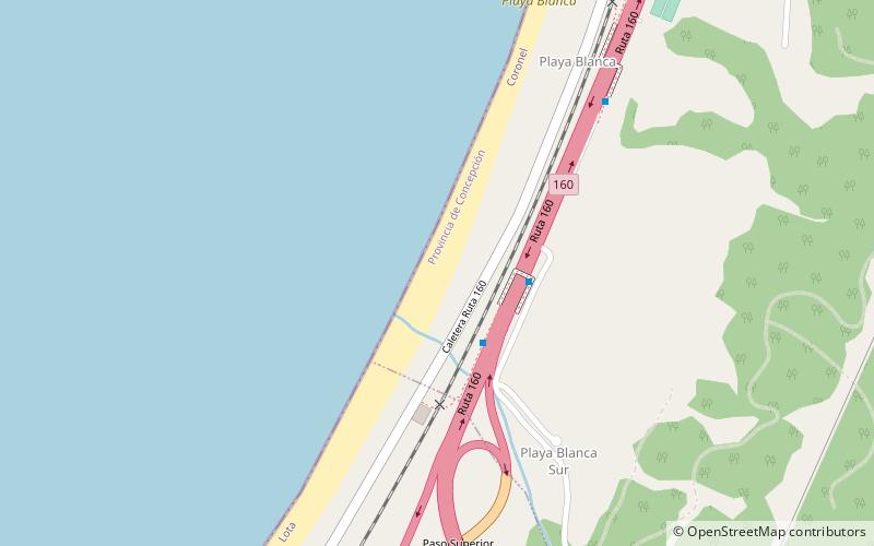 Playa Blanca location map