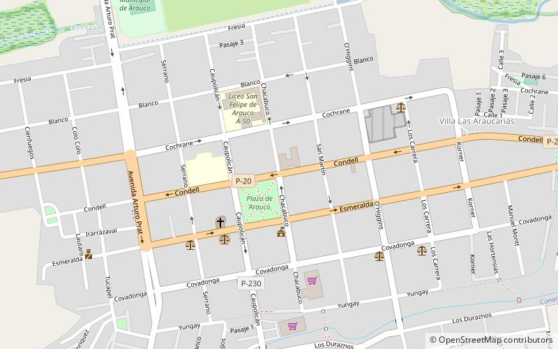 Arauco location map