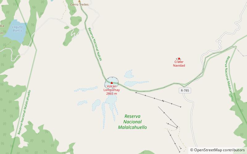 Lonquimay location map