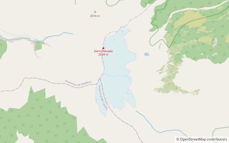 Sierra Nevada location map