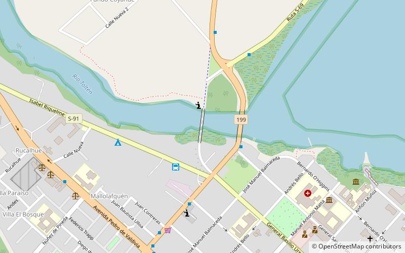 Puente Rodrigo de Bastidas location map