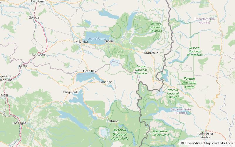 termas vergara conaripe location map