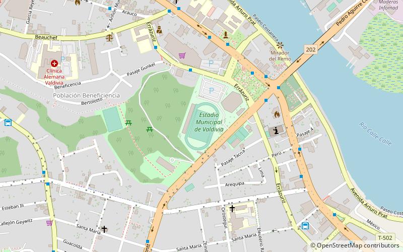 Estadio Parque Municipal location map