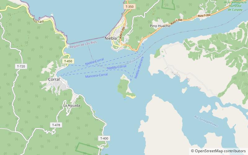 Isla Mancera location map