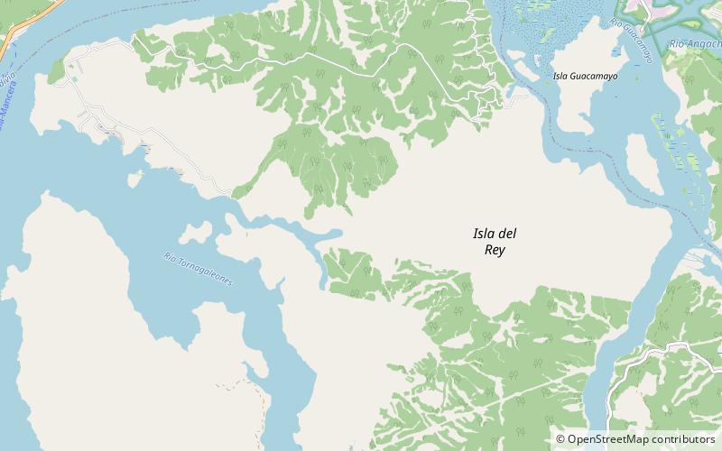 Isla del Rey location map