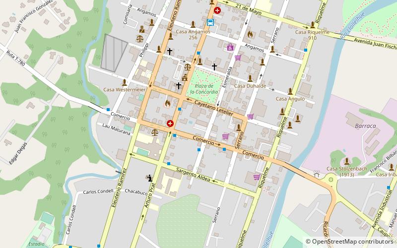 primero mall la union location map