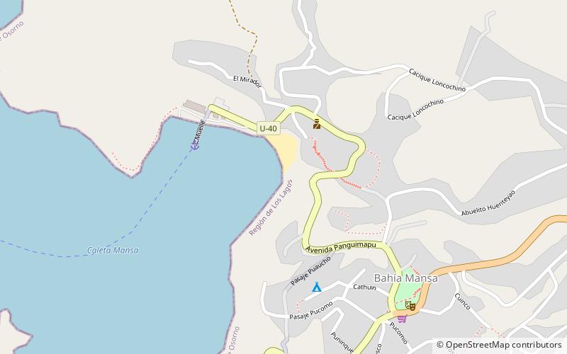 Bahía Mansa location map