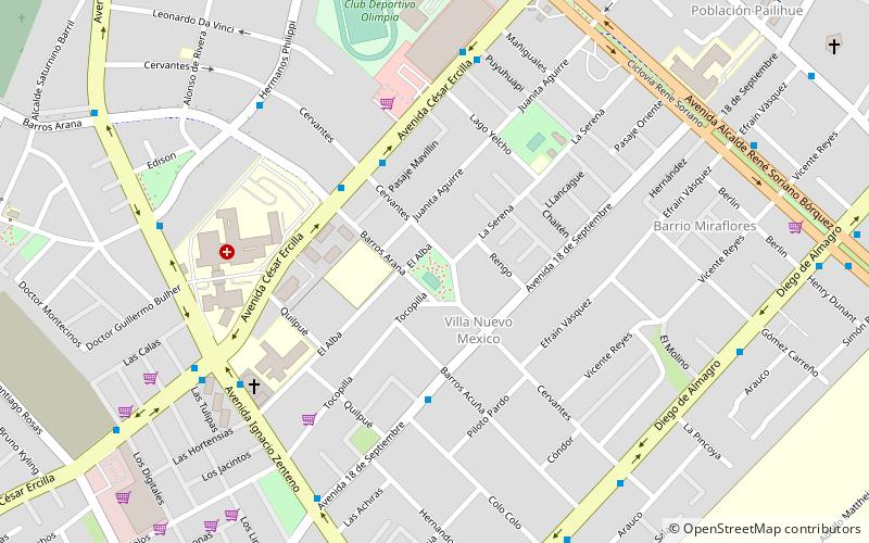 plaza del alba osorno location map