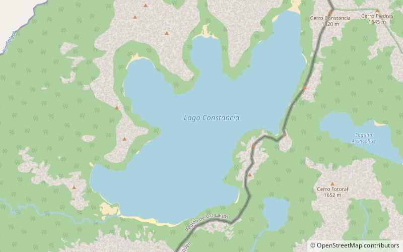 Constancia Lake location map