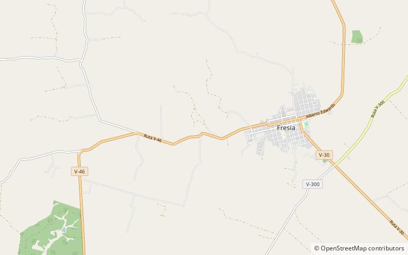 Fresia location map