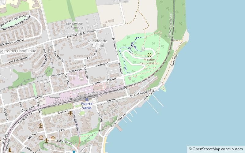 parque philippi puerto varas location map