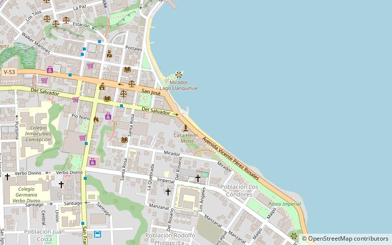 playa puerto varas location map
