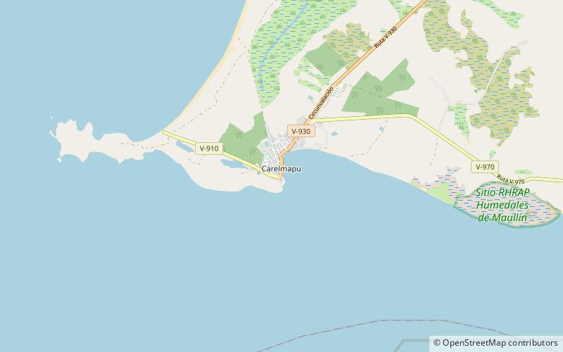 Carelmapu location map