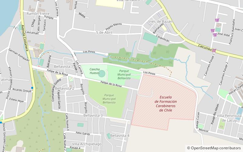 parque municipal bellavista ancud location map