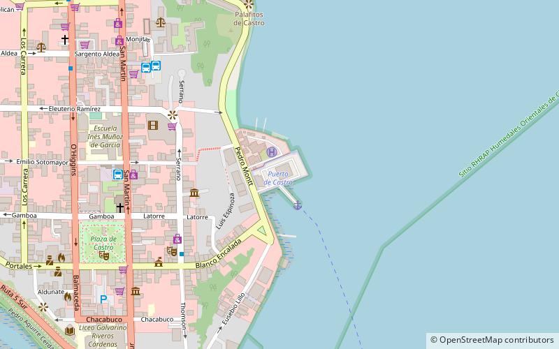 puerto de castro location map
