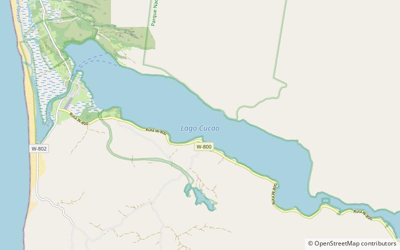 Lago Cucao location map