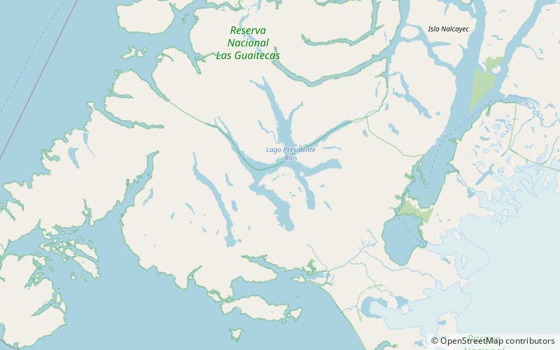 taitao nationalpark laguna san rafael location map