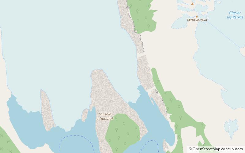 glacier grey torres del paine location map