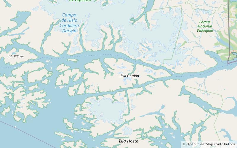 Gordon Island location map