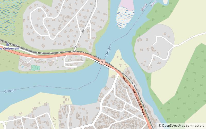 Pont allemand d'Édéa location map