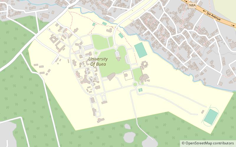 University of Buea location map