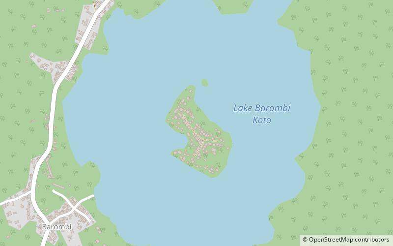 Lake Barombi Koto location map