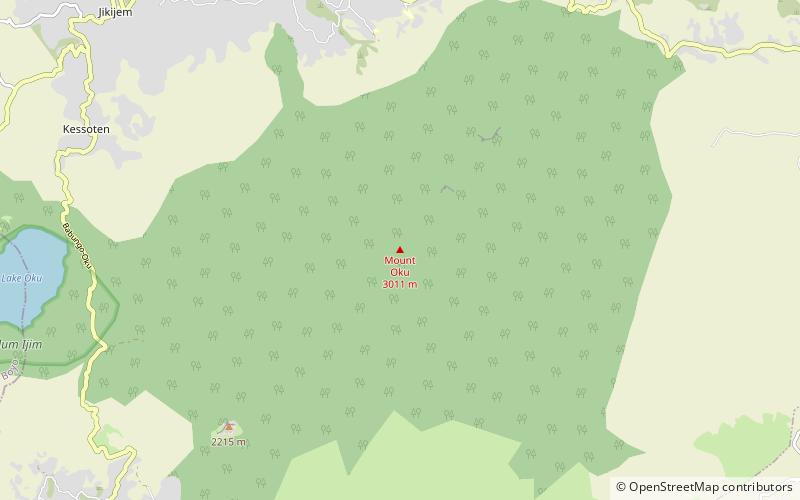 Monte Oku location map