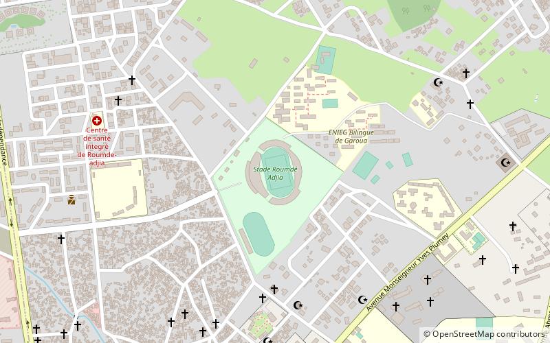 Roumdé Adjia Stadium location map