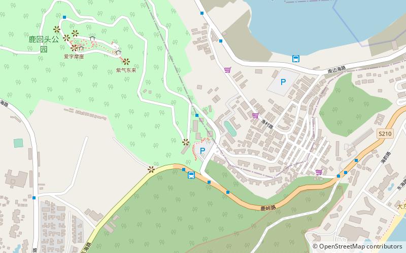 luhuitou park sanya location map