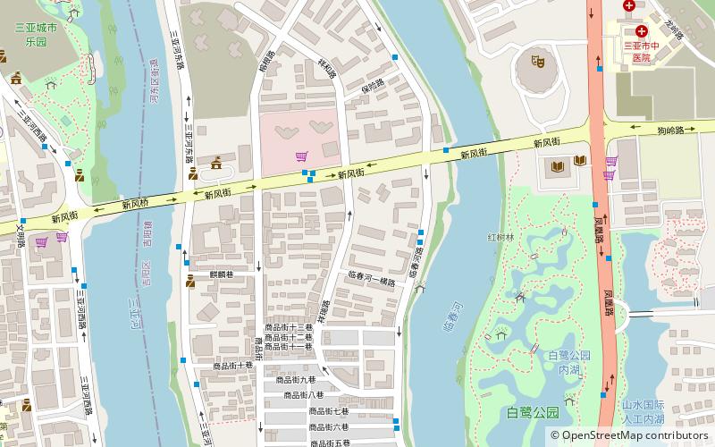 hedong district sanya location map