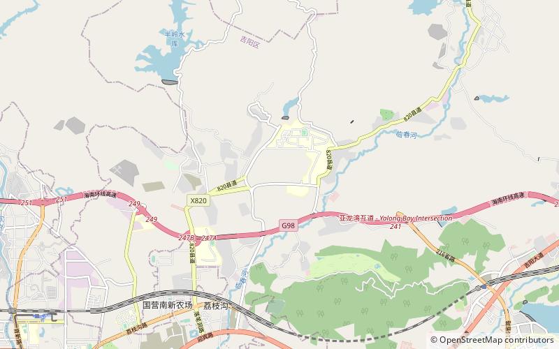 luobidong sanya location map