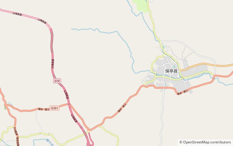Xian autonome li et miao de Baoting location map