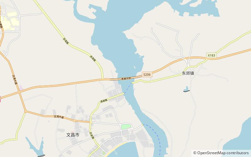 Qinglan Bridge location map