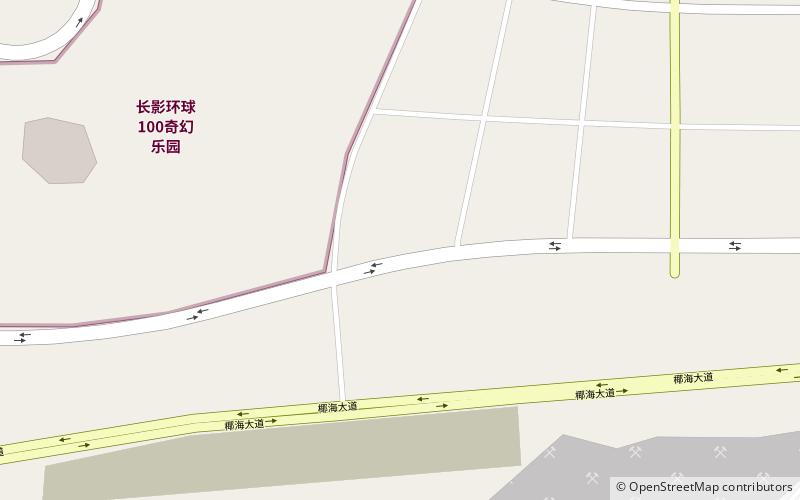 changying global 100 fantasty park haikou location map