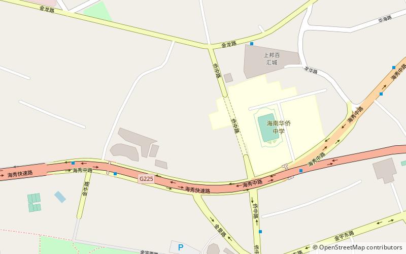 Qiaozhong Road Tunnel location map