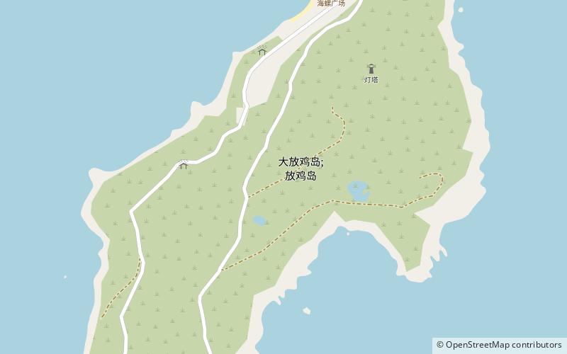 Chicken Island location map