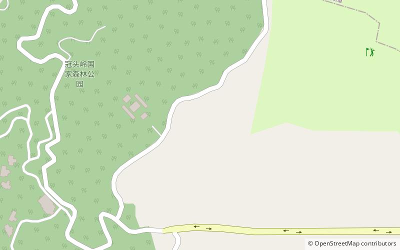 guantouling national forest park beihai location map