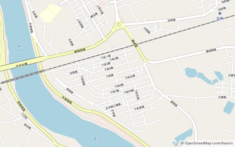 Huazhou location map