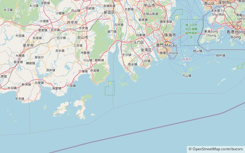 damang island location map