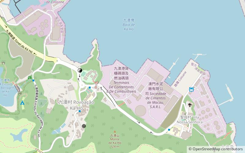 ka ho port macau location map